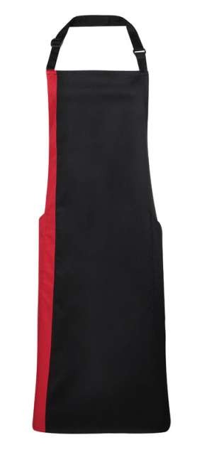 'COLOURS COLLECTION’ CONTRAST BIB APRON