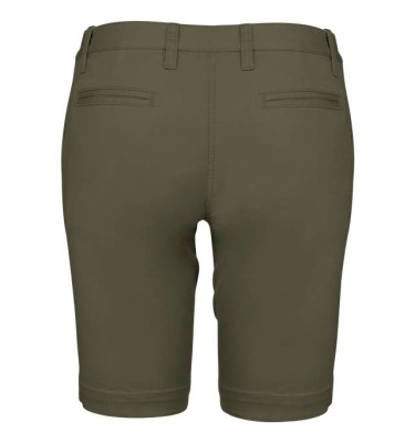 LADIES' CHINO BERMUDA SHORTS