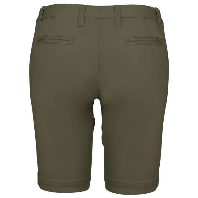 LADIES' CHINO BERMUDA SHORTS