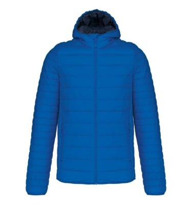 MEN'S LIGHTWEIGHT HOODED PADDED JACKET
