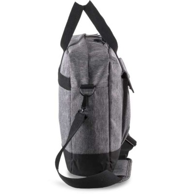 Grey twill/black