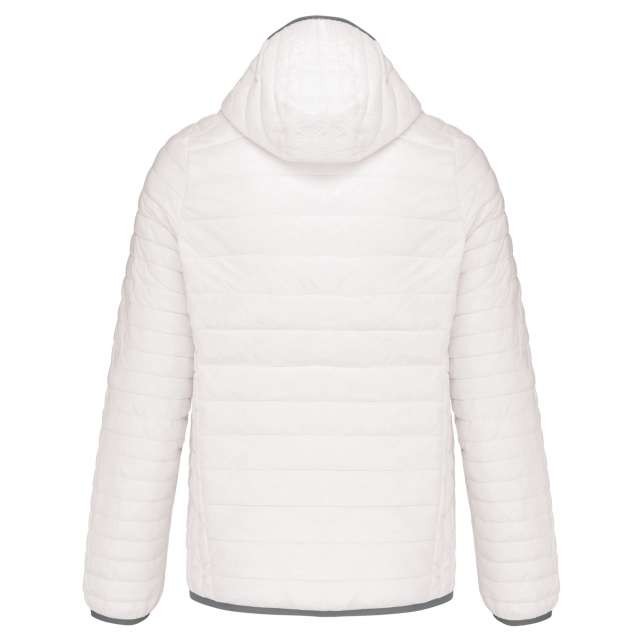 MEN'S LIGHTWEIGHT HOODED PADDED JACKET