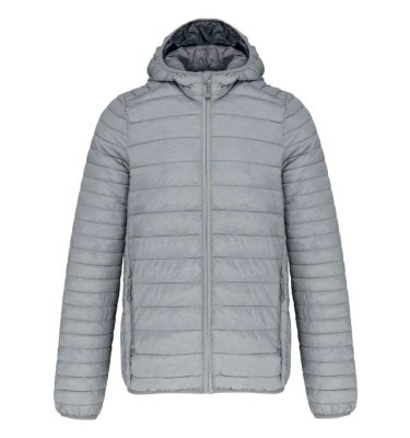 MEN'S LIGHTWEIGHT HOODED PADDED JACKET