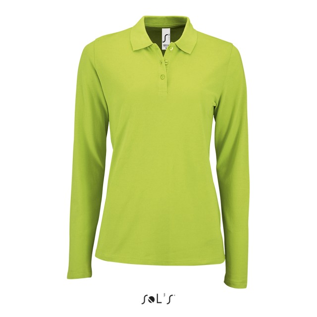 SOL'S PERFECT LSL WOMEN - LONG-SLEEVE PIQUÉ POLO SHIRT