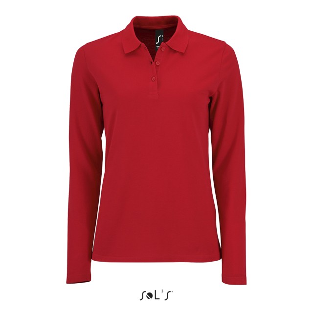SOL'S PERFECT LSL WOMEN - LONG-SLEEVE PIQUÉ POLO SHIRT