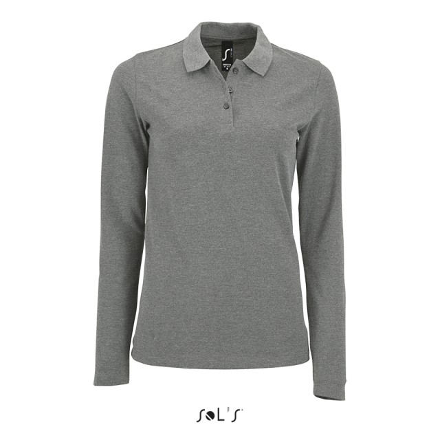 SOL'S PERFECT LSL WOMEN - LONG-SLEEVE PIQUÉ POLO SHIRT