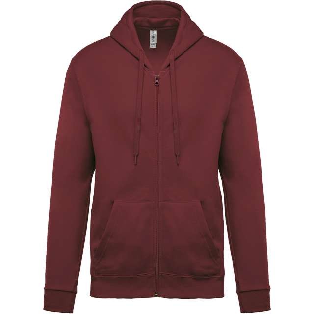 FULL ZIP HOODED SWEATSHIRT