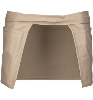 COTTON SHORT APRON