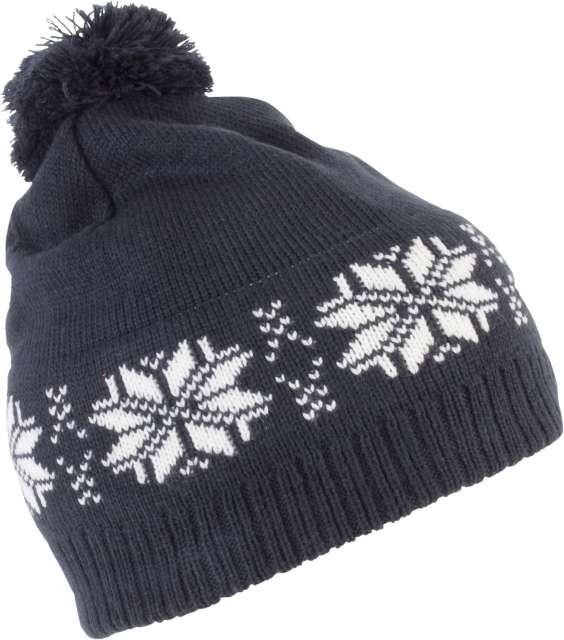 FAIR ISLE KNIT BEANIE