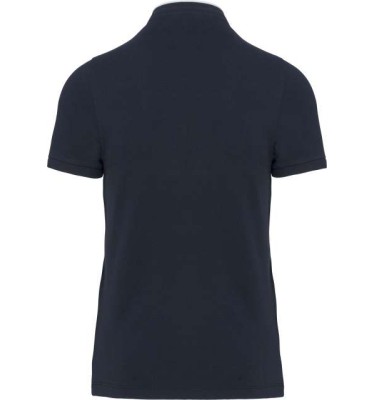 MEN'S SHORT SLEEVE POLO SHIRT WITH MANDARIN COLLAR