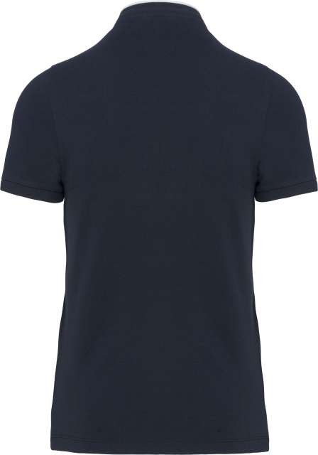 MEN'S SHORT SLEEVE POLO SHIRT WITH MANDARIN COLLAR