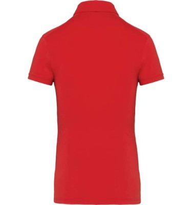 LADIES' SHORT SLEEVED JERSEY POLO SHIRT