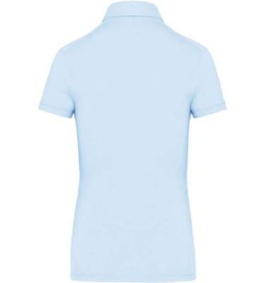 LADIES' SHORT SLEEVED JERSEY POLO SHIRT