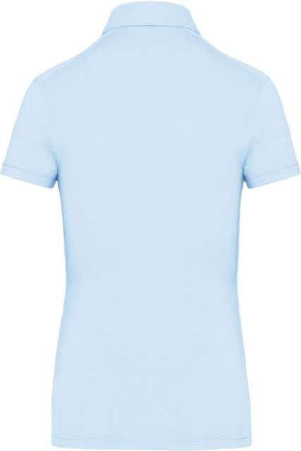 LADIES' SHORT SLEEVED JERSEY POLO SHIRT