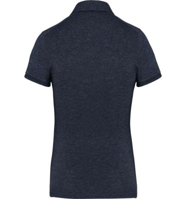 LADIES' SHORT SLEEVED JERSEY POLO SHIRT