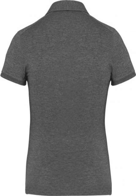 LADIES' SHORT SLEEVED JERSEY POLO SHIRT