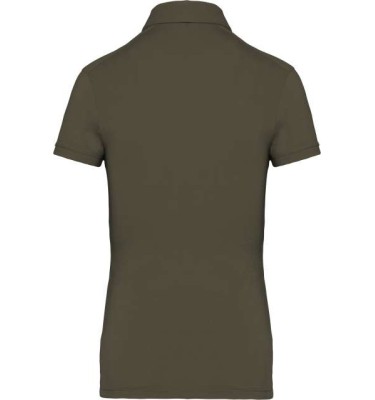 LADIES' SHORT SLEEVED JERSEY POLO SHIRT