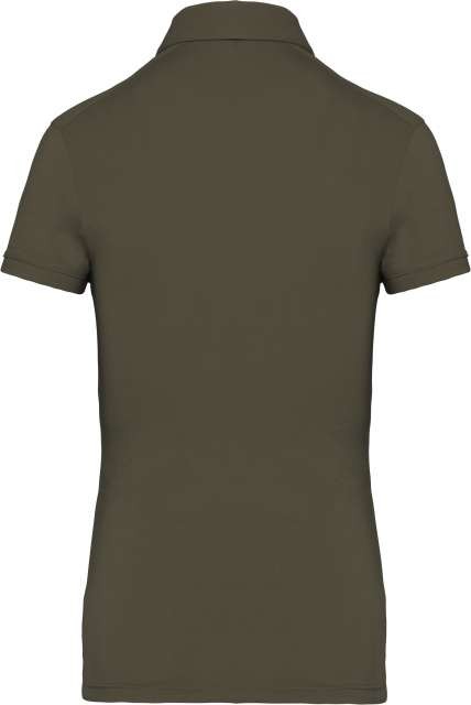 LADIES' SHORT SLEEVED JERSEY POLO SHIRT