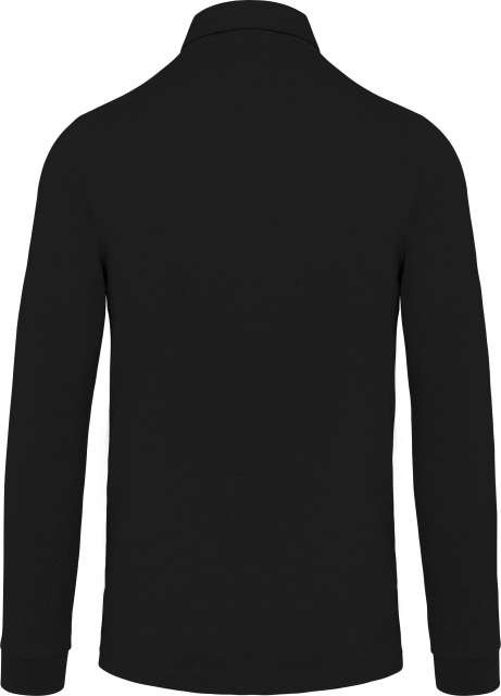 MEN'S LONG SLEEVED JERSEY POLO SHIRT