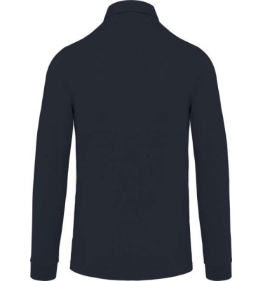 MEN'S LONG SLEEVED JERSEY POLO SHIRT