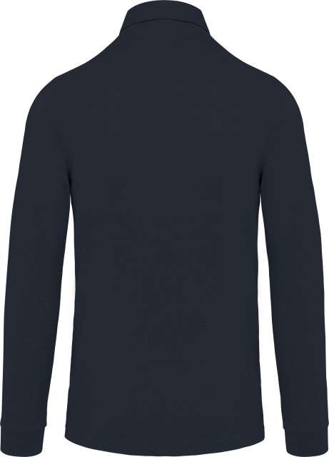 MEN'S LONG SLEEVED JERSEY POLO SHIRT