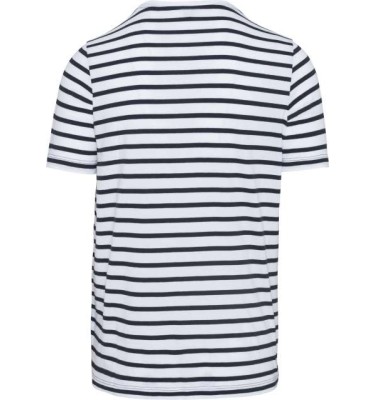 STRIPED SHORT SLEEVE SAILOR T-SHIRT WITH POCKET