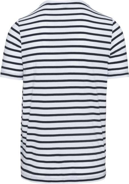 STRIPED SHORT SLEEVE SAILOR T-SHIRT WITH POCKET