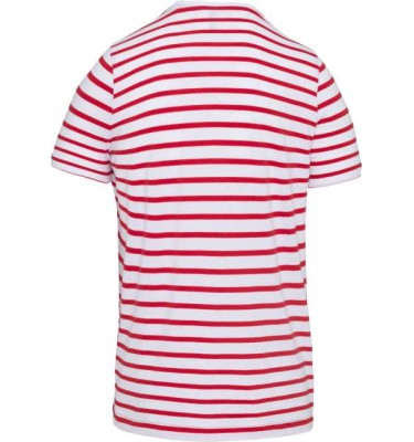 KIDS' STRIPED SHORT SLEEVE SAILOR T-SHIRT WITH POCKET