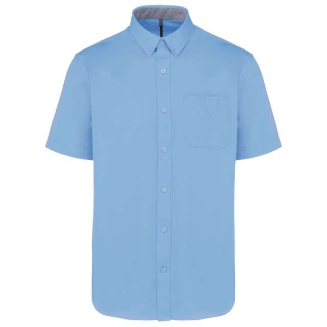 MEN'S ARIANA III SHORT-SLEEVE COTTON SHIRT