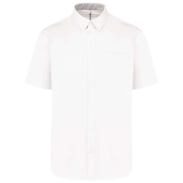 MEN'S ARIANA III SHORT-SLEEVE COTTON SHIRT