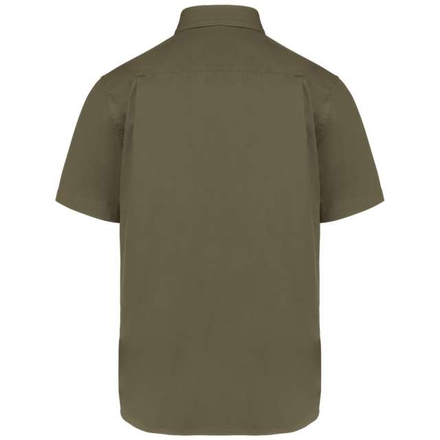 MEN'S ARIANA III SHORT-SLEEVE COTTON SHIRT
