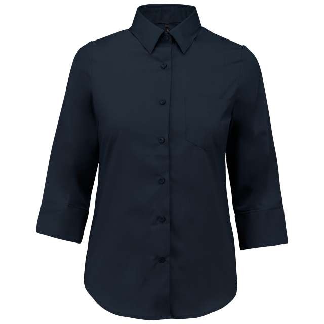 LADIES' 3/4 SLEEVED SHIRT
