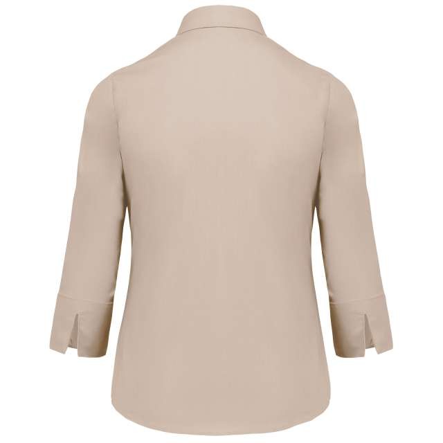 LADIES' 3/4 SLEEVED SHIRT
