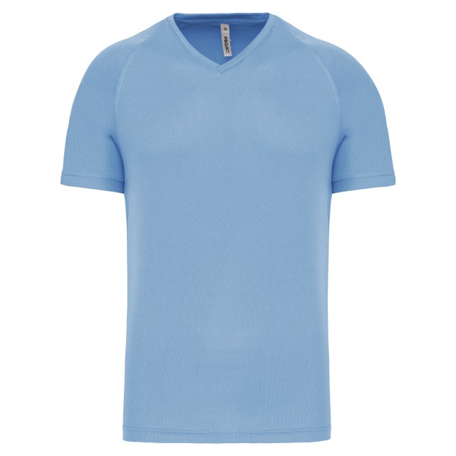 MEN’S V-NECK SHORT-SLEEVED SPORTS T-SHIRT