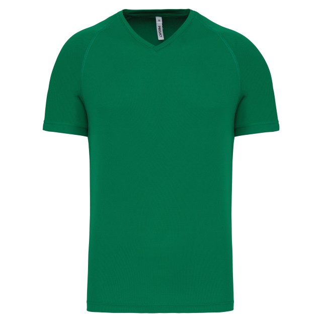 MEN’S V-NECK SHORT-SLEEVED SPORTS T-SHIRT