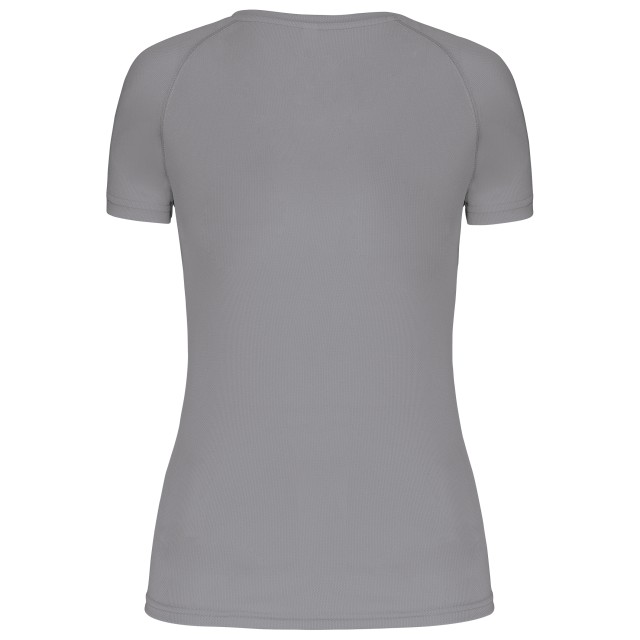 LADIES’ V-NECK SHORT-SLEEVED SPORTS T-SHIRT