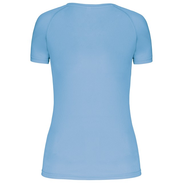 LADIES’ V-NECK SHORT-SLEEVED SPORTS T-SHIRT