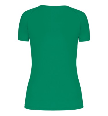 LADIES’ V-NECK SHORT-SLEEVED SPORTS T-SHIRT