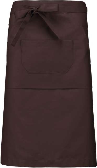 POLYCOTTON LONG APRON