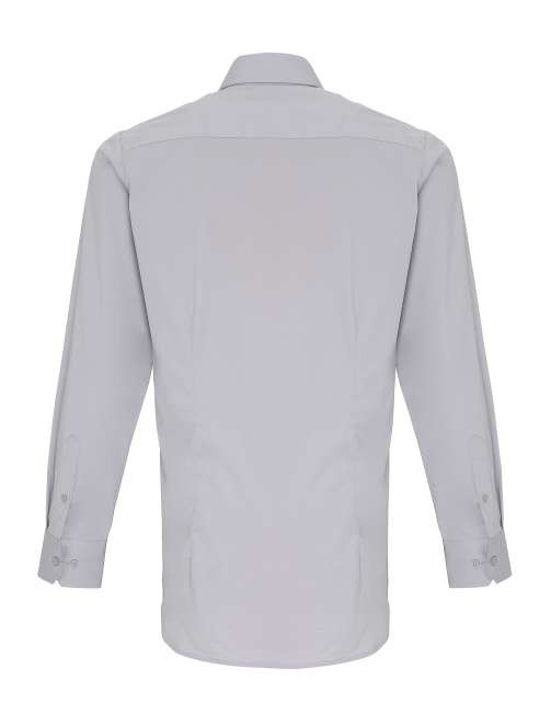 MEN'S STRETCH-FIT COTTON POPLIN LONG SLEEVE SHIRT