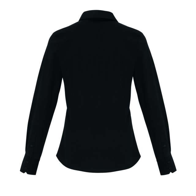 WOMEN'S STRETCH-FIT COTTON POPLIN LONG SLEEVE SHIRT
