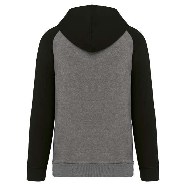 ADULT TWO-TONE HOODED SWEATSHIRT