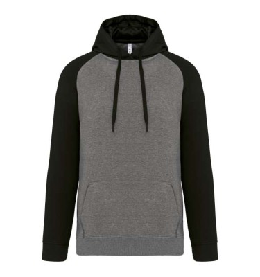 ADULT TWO-TONE HOODED SWEATSHIRT