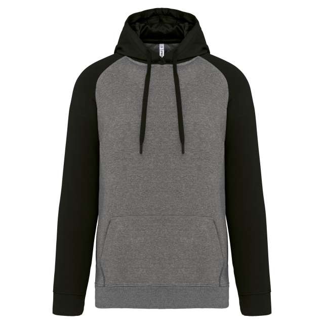 ADULT TWO-TONE HOODED SWEATSHIRT