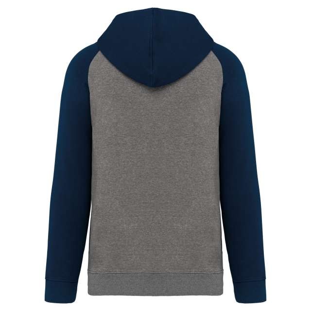 ADULT TWO-TONE HOODED SWEATSHIRT