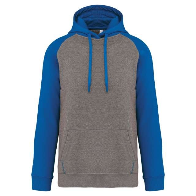 ADULT TWO-TONE HOODED SWEATSHIRT