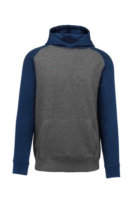 KIDS' TWO-TONE HOODED SWEATSHIRT
