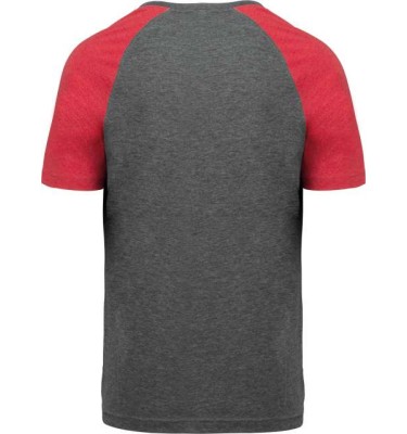 ADULT TRIBLEND TWO-TONE SPORTS SHORT-SLEEVED T-SHIRT