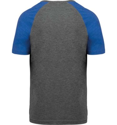 ADULT TRIBLEND TWO-TONE SPORTS SHORT-SLEEVED T-SHIRT