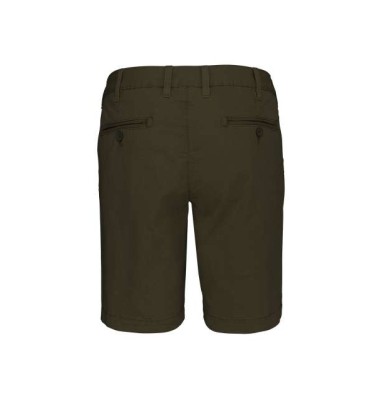 LADIES' WASHED EFFECT BERMUDA SHORTS
